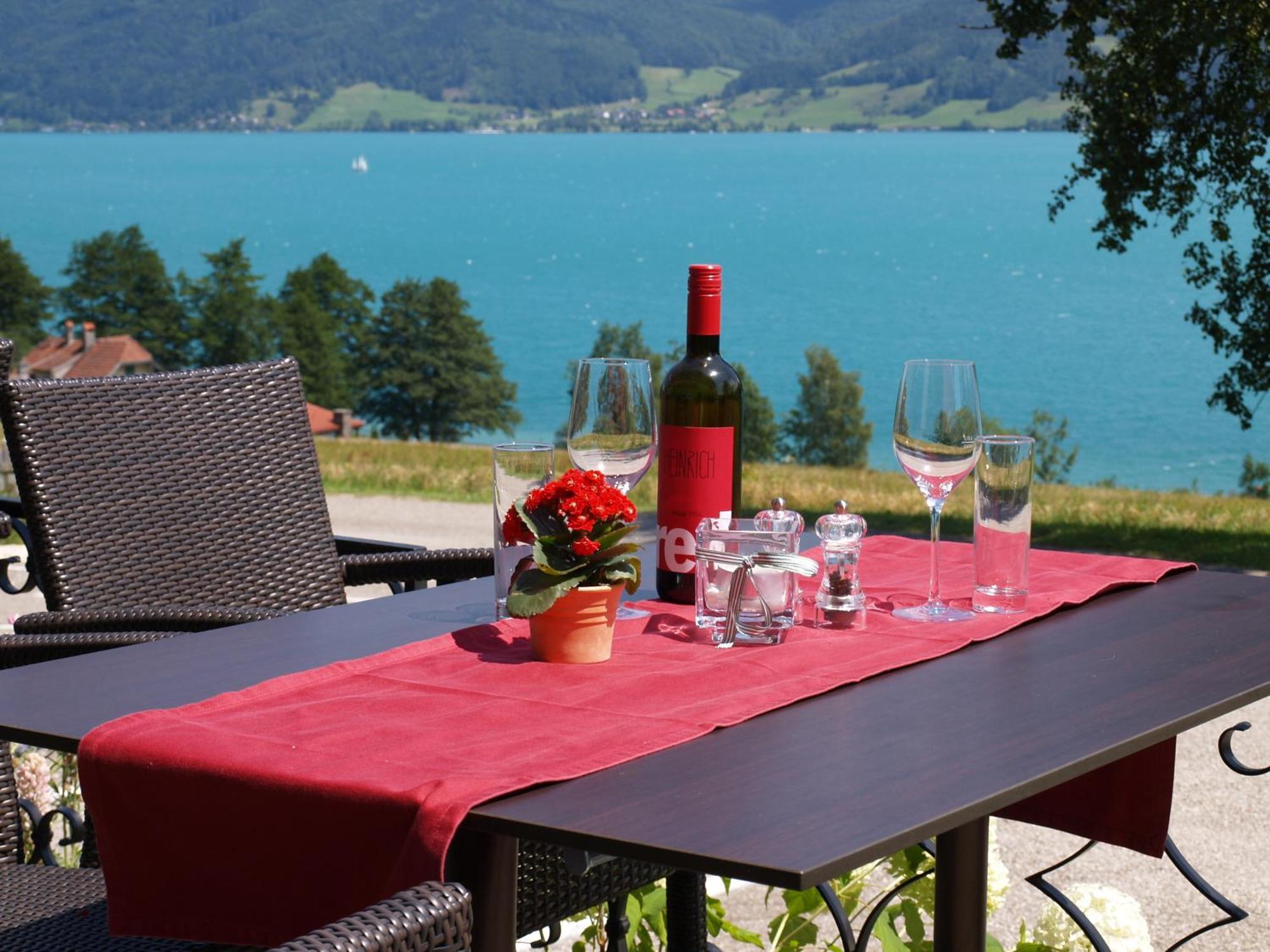 Hotel Schoenberger Nussdorf am Attersee Exterior photo